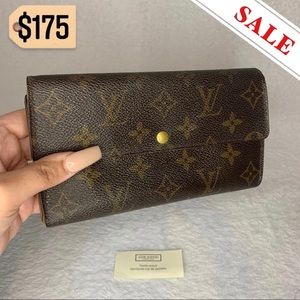 ✨✨✨✨SOLD✨✨✨✨ Louis Vuitton Monogram Canvas Vintage Sarah Wallet Authentic GUC